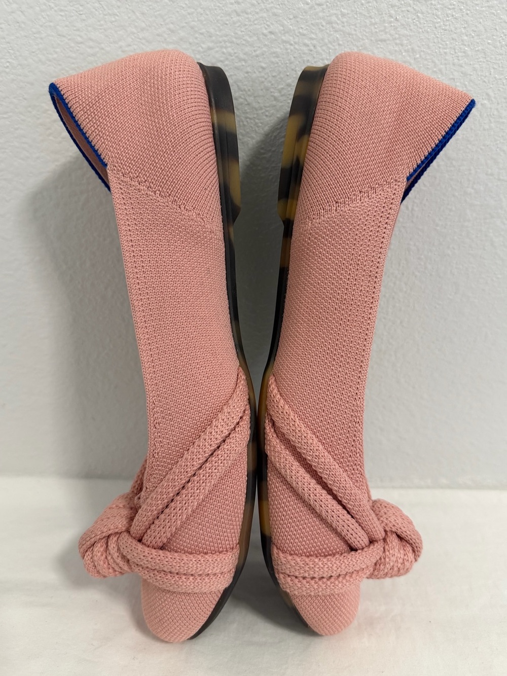 Rothy’s The Knot Ballet Flat pink shoes round point Size 8.5 - Picture 8 of 12